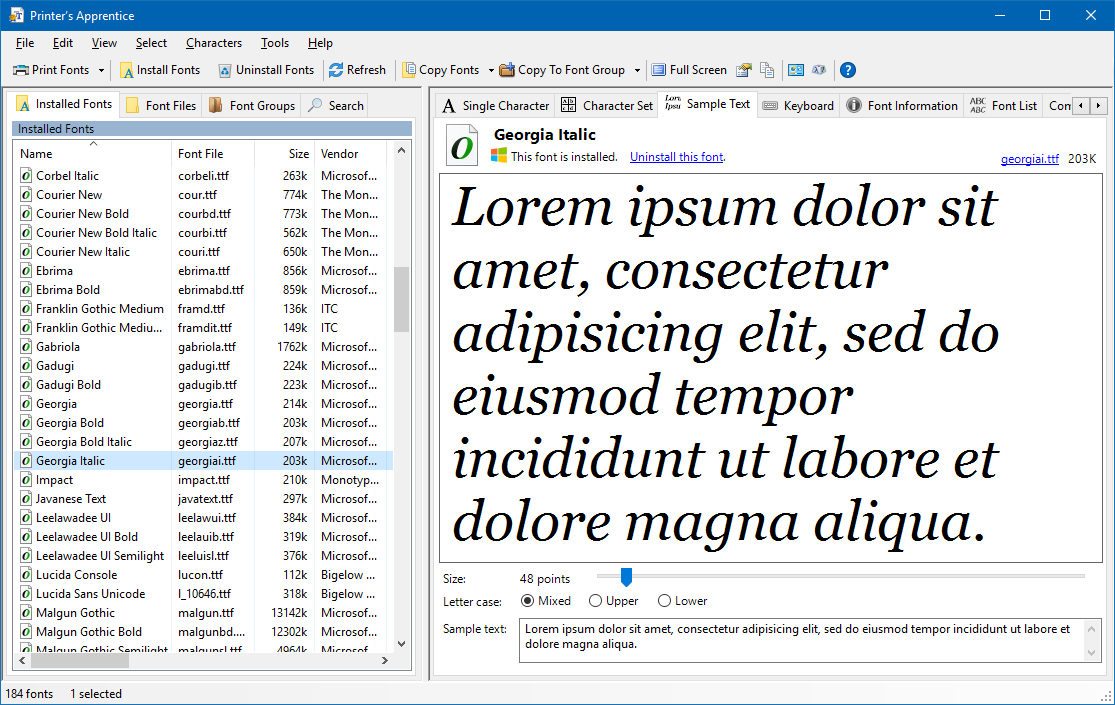 download truetype fonts windows 10
